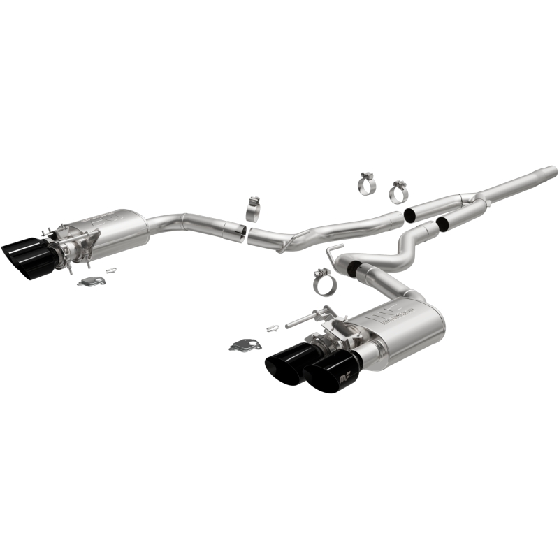 MagnaFlow 2024 Ford Mustang Ecoboost 2.3L Competition Series Cat-Back Performance Exhaust System - 19640