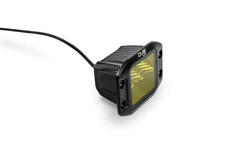 DV8 3-Inch Elite Series LED Amber Flush Mount Pod Light - BE3FMW40W-A