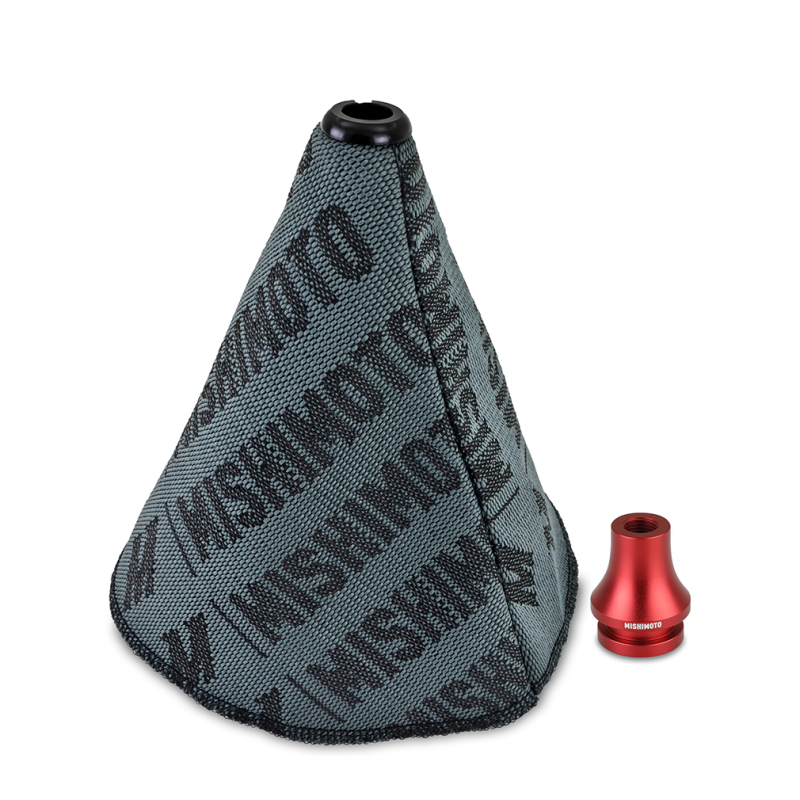 Mishimoto Shift Boot Cover + Retainer/Adapter Bundle M12x1.25 Red - MMB-RECO-RD