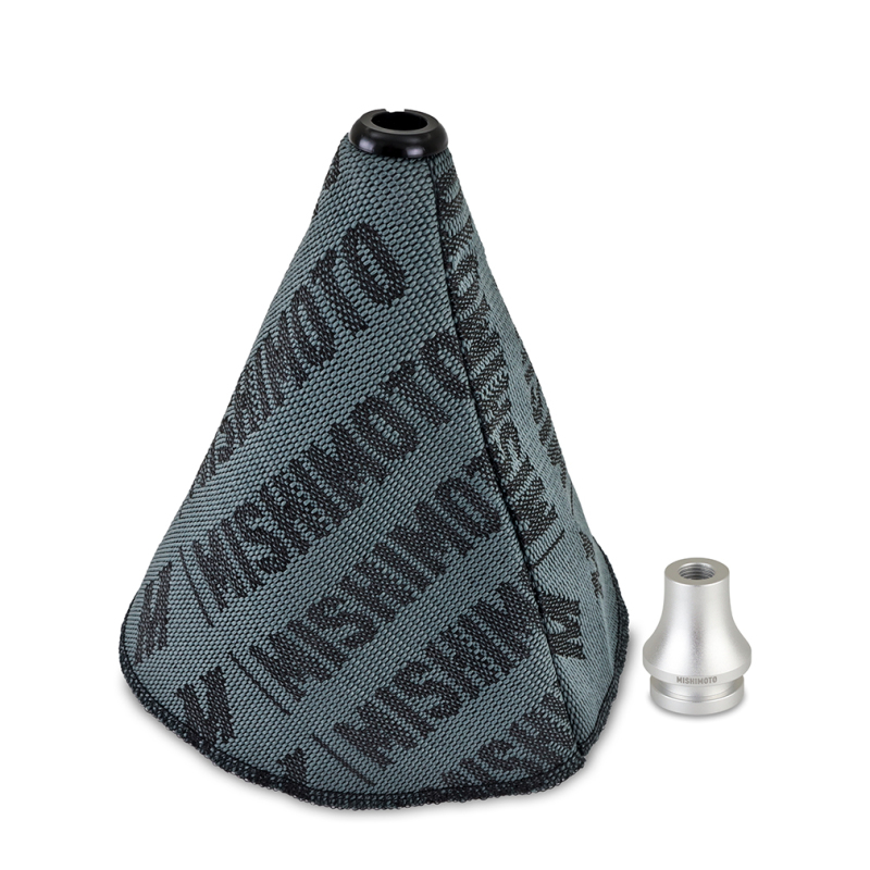 Mishimoto Shift Boot Cover + Retainer/Adapter Bundle M12x1.25 Silver - MMB-RECO-SL