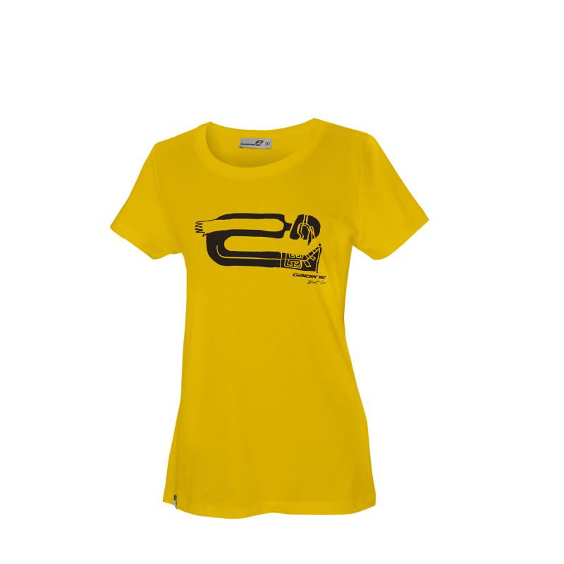 Gaerne G.Dude Tee Shirt Ladies Yellow Size - Large - 4395-009-L
