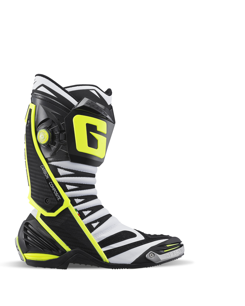 Gaerne GP 1 Evo Boot White/Black/Yellow Size - 11 - 2451-051-11