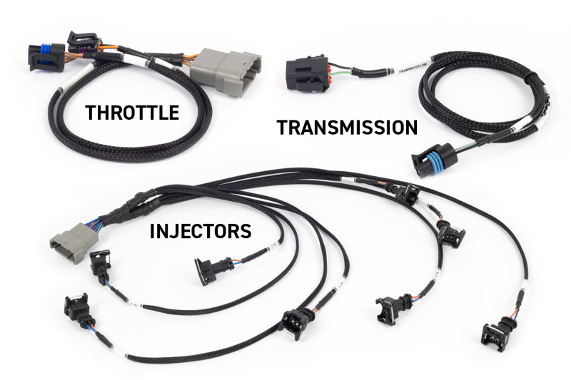 Haltech NEXUS Rebel LS Kit (Suits Gen III) Cable Throttle/EV1 Injectors/Manual Transmission - HT-220201