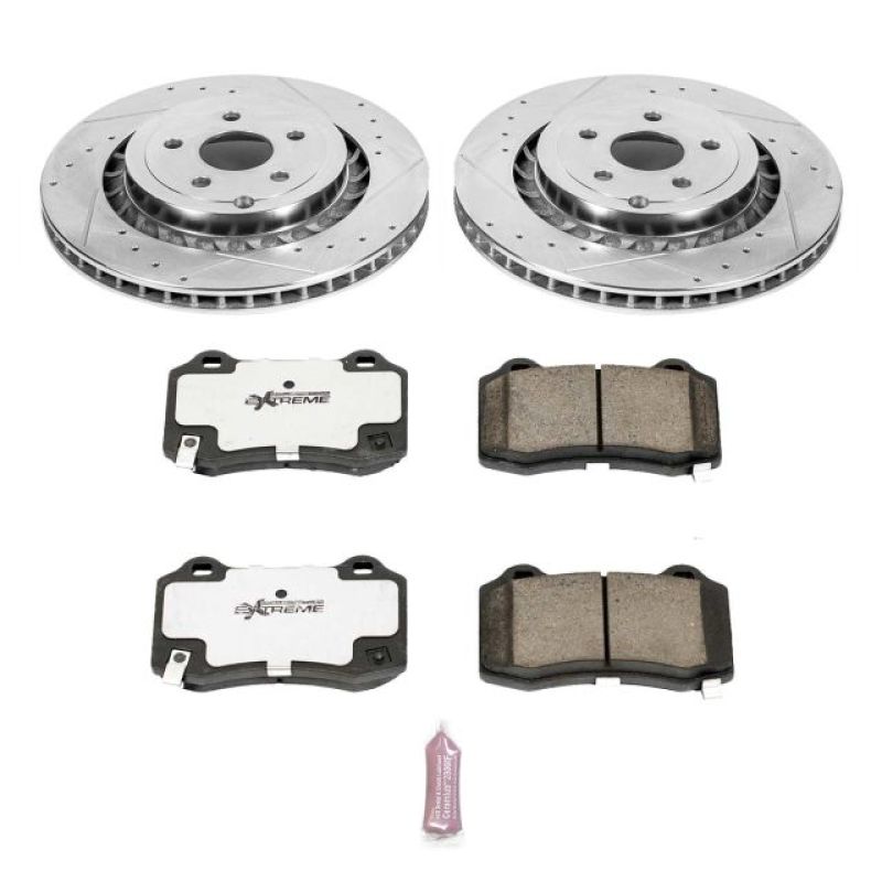 Power Stop 15-17 Chevrolet SS Rear Z26 Street Warrior Brake Kit - K6994-26