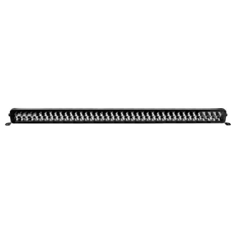 Go Rhino Xplor Blackout Series Dbl Row LED Light Bar (Side/Track Mount) 40in. - Blk - 754004011CDS