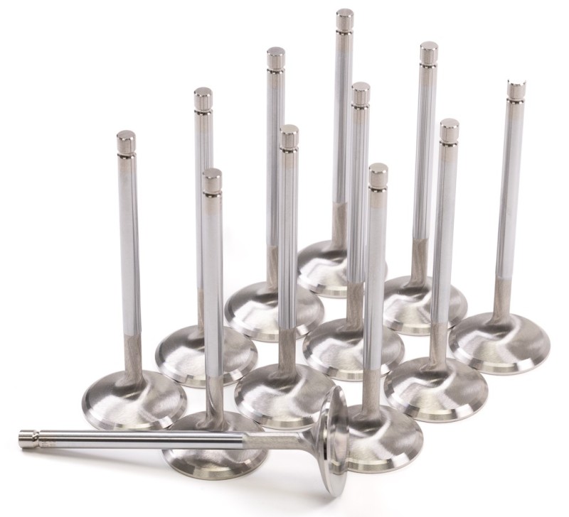 GSC P-D Nissan RB26DETT 34.65mm Head STD 102.4mm Long Intake Valve - Set of 12 - 2142-12
