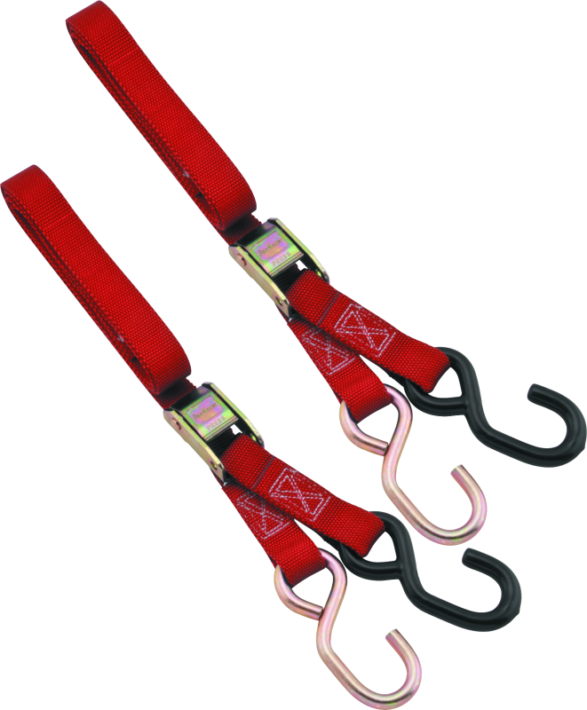 BikeMaster 1x72in Tiedown 20pc Carton - Red - 100572