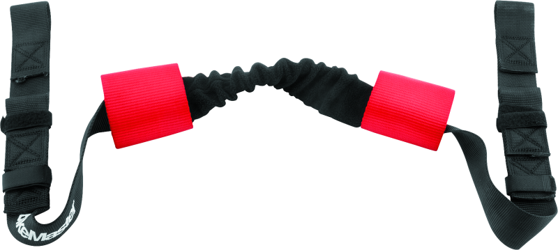 BikeMaster Bar Harness Tiedown Assist - Black/Red - 100575