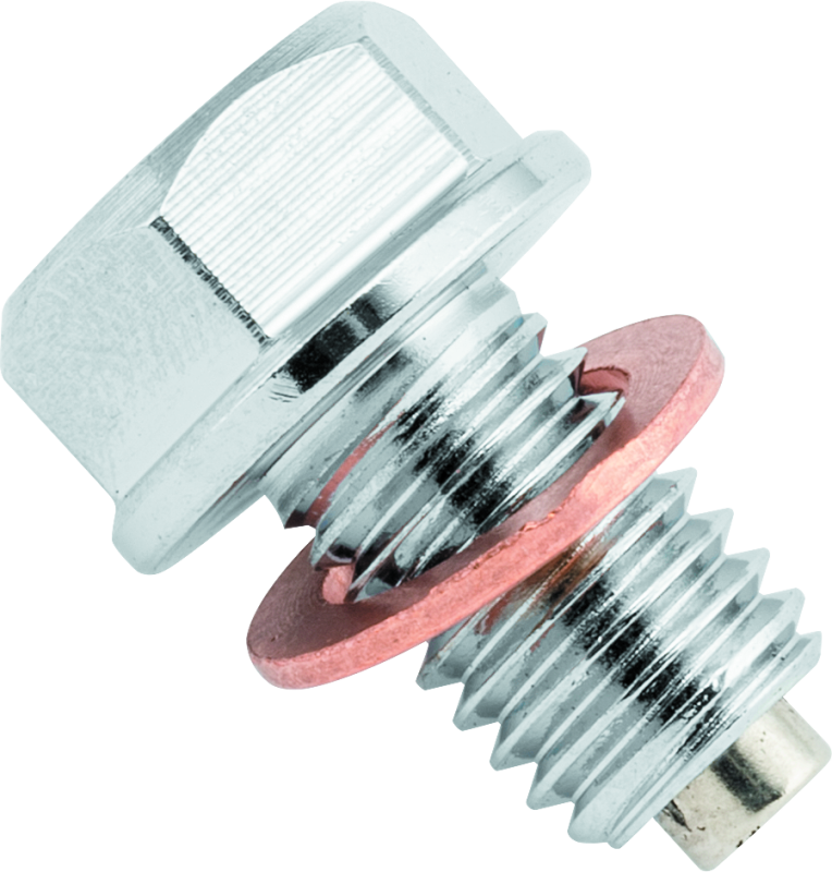 BikeMaster Magnetic Oil Drain Plug 10mm - Stainless - 151627