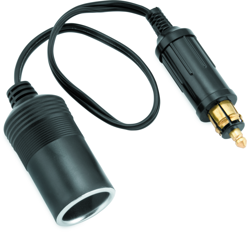 BikeMaster 12-Volt/15-Amp Male Plug DIN (Plugs Into Female Cigarette Lighter Outlet) - 151666