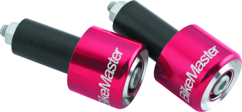 BikeMaster Anodized Aluminum Barend Pair - Red - 152130