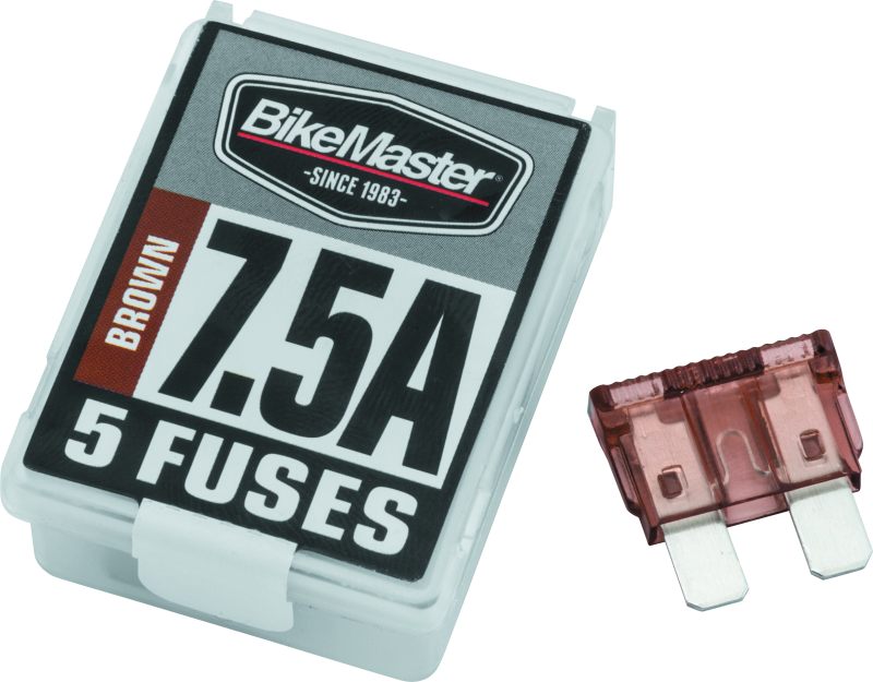 BikeMaster 5Piece 7.5A Replacement Fuse - 152430