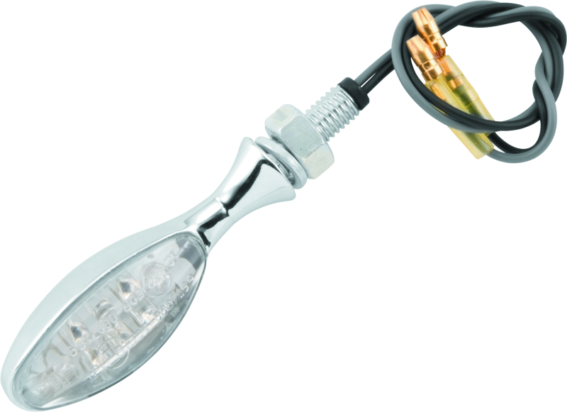 BikeMaster LED Torpedo Pair Chrome - 266218