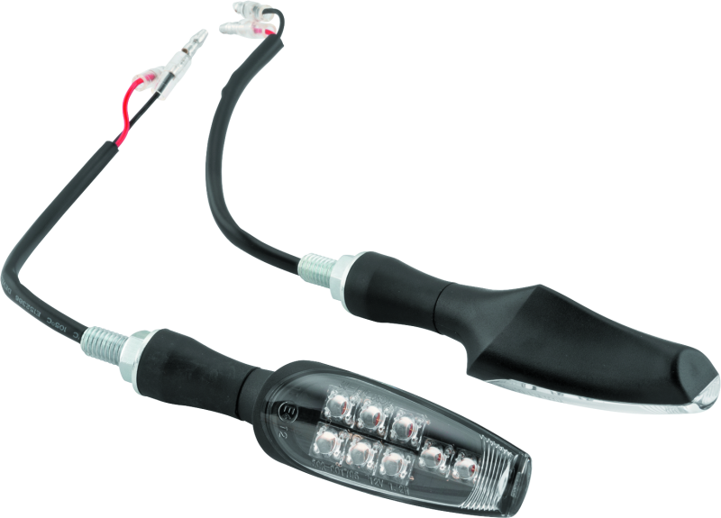 BikeMaster 8 Led Turnsignals Pair - Black - 266265