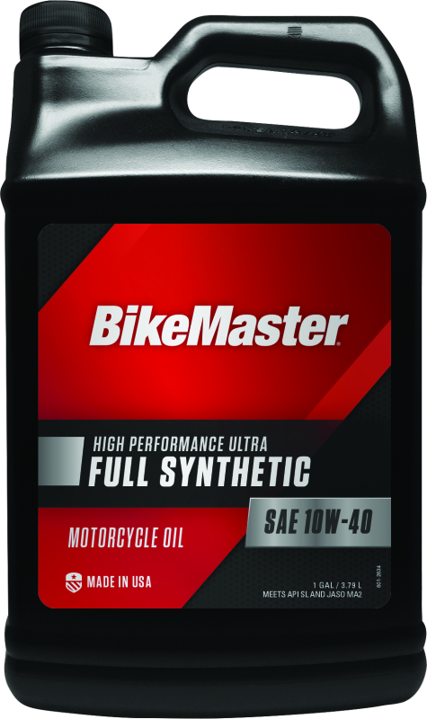 BikeMaster 10W40 Full Synthetic Oil - Gallon - 532323