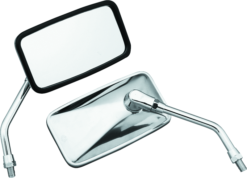BikeMaster Cruiser Mirror Yamaha 10mm - Each - Stainless - 601126