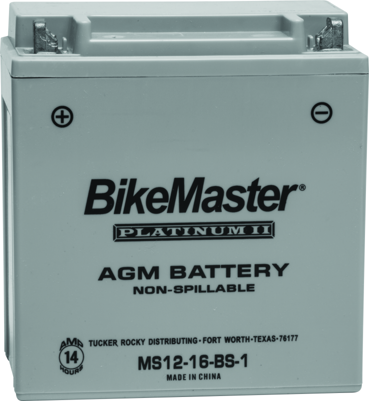 BikeMaster AGM Battery - MS12-16-BS-1 - 780771