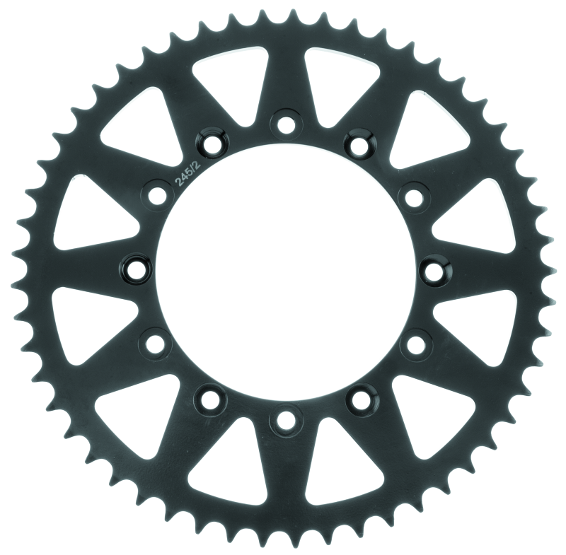 BikeMaster Honda Rear Steel Sprocket 520 53T - Black - 965117