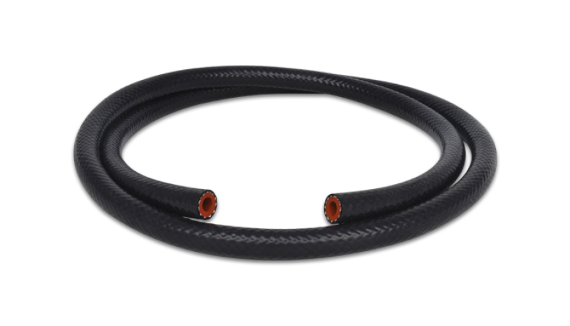 Vibrant 1-1/4in (32mm) I.D. x 5 ft. Silicon Heater Hose reinforced - Black - 20485