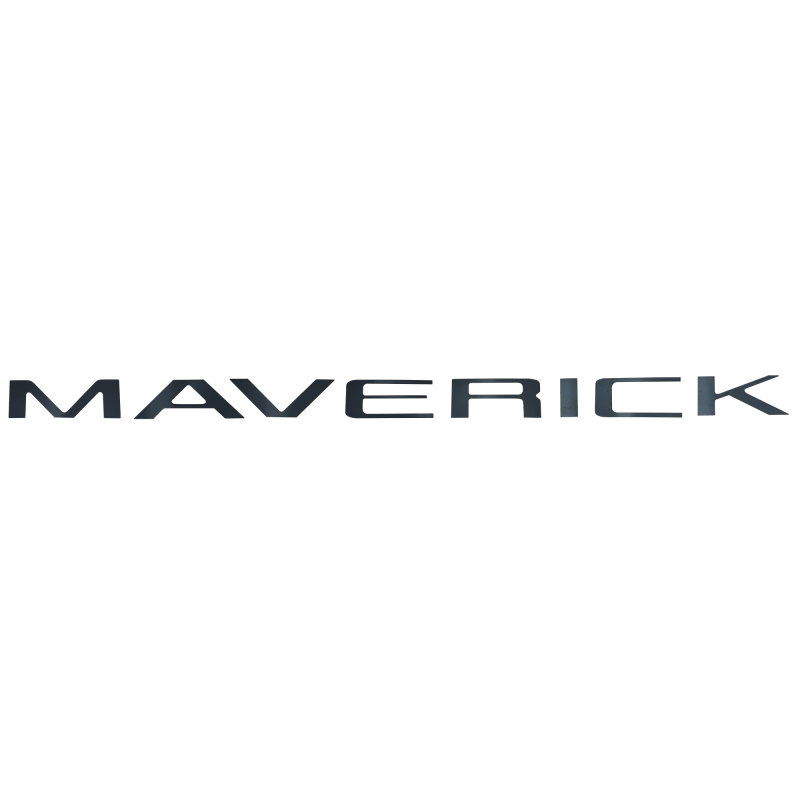 Putco 22-23 Maverick Lettering kit - Ford Lettering Emblems (Black Platinum) - 55560BPFD