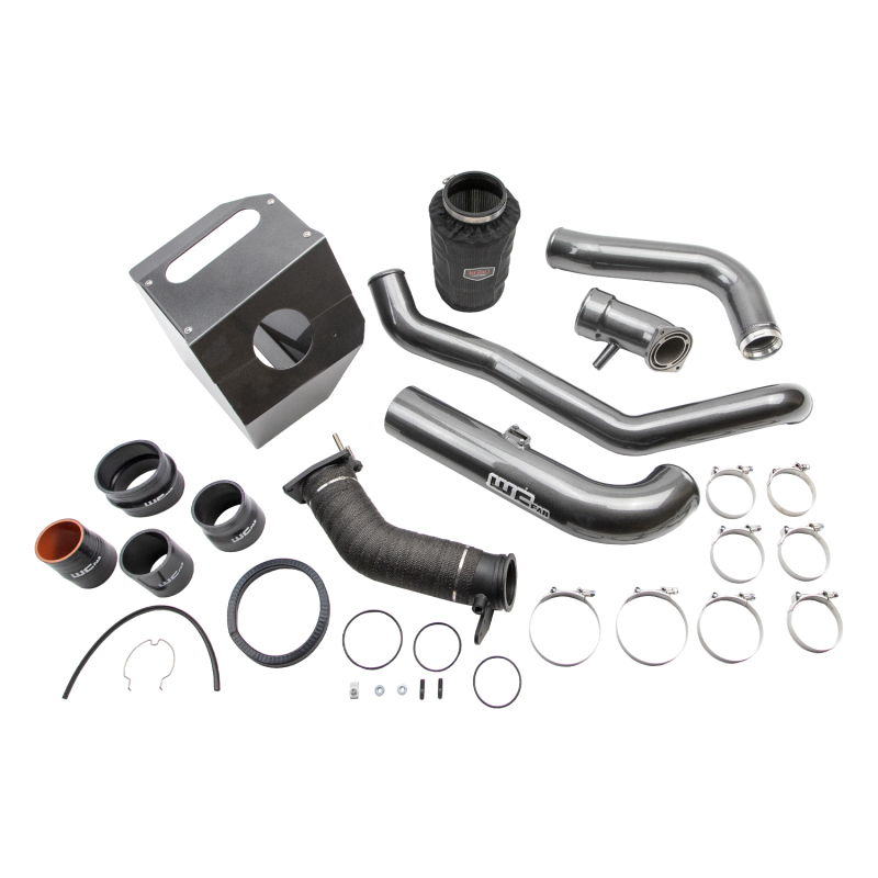 Wehrli 17-19 Chevrolet L5P Duramax High Flow Intake Bundle Kit - Gloss Black - WCF100403-GB