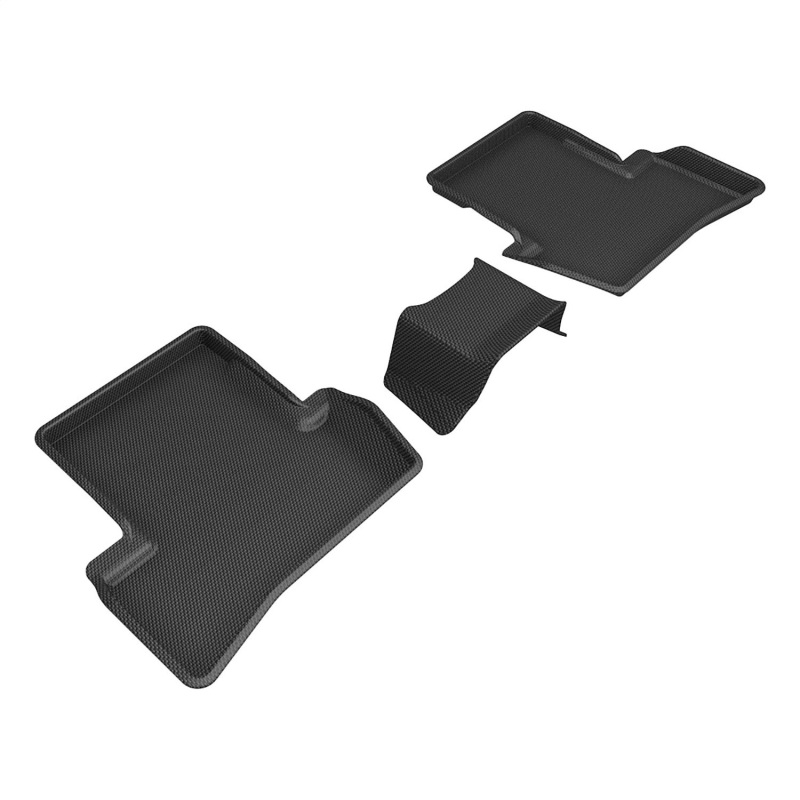 3D MAXpider 21-23 Acura TLX R2 Floor Mats - Kagu Black - L1AC01921509