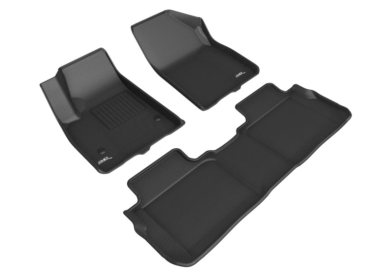 3D Maxpider 17-23 GMC Acadia 5-Seats Kagu Black R1 R2 - L1GM02701509