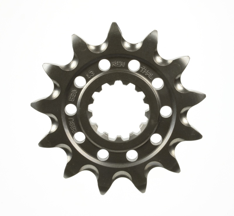 Renthal 13-22 Suzuki RM-Z 450 Front Ultralight Grooved Sprocket - 520-14P Teeth - 496U-520-14GP