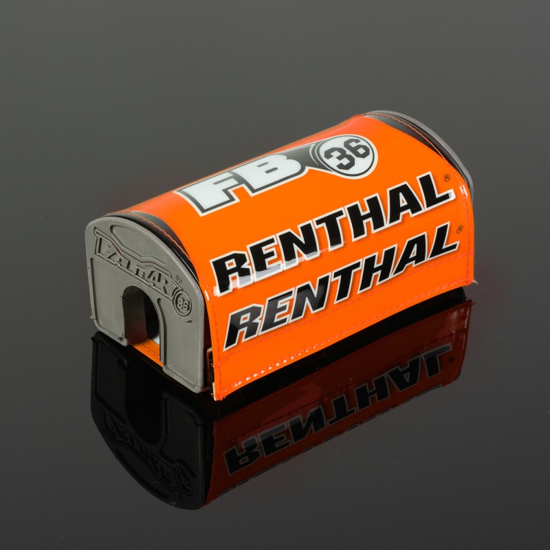 Renthal Fatbar 36 Pad - Orange/ White/ Black - P342