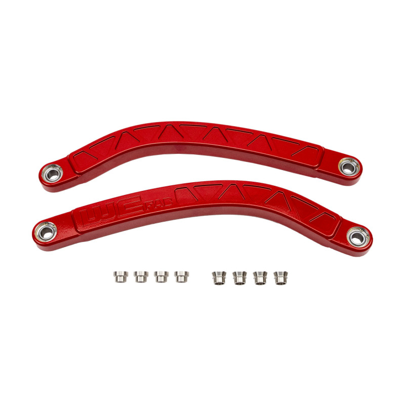 Wehrli 2019+ Honda Talon X High Clearance Lower Radius Rod Kit - Talon Red - WCF102030-TNR