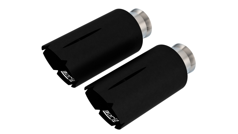 Borla 21-24 RAM 1500 TRX 6.2L V8 4WD CCSB 5in. Black Coated Optional Tips - 304SS - 60719CB