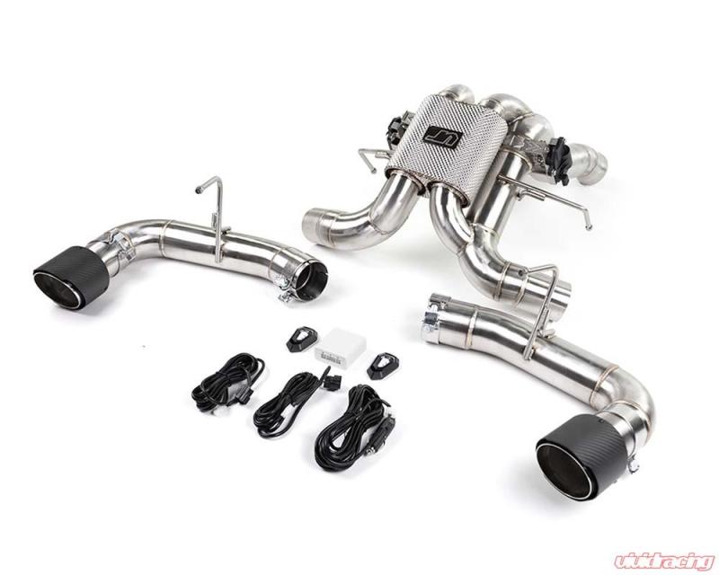 VR Performance McLaren 570 Valvetronic Exhaust System With Carbon Fiber Tips - VR-570S-170S