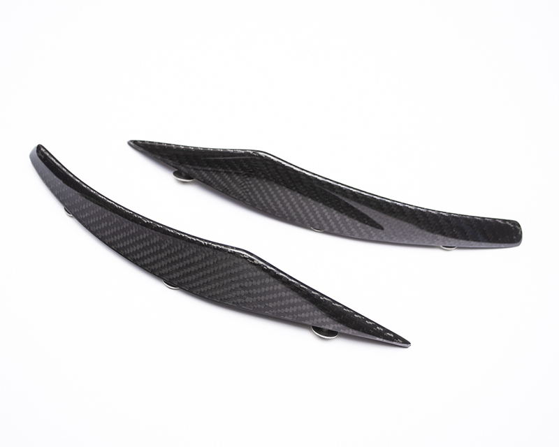 VR Aero 13-17 SRT Viper Carbon Fiber Lower Front Bumper Canard Pair - VR-VIPG5-602