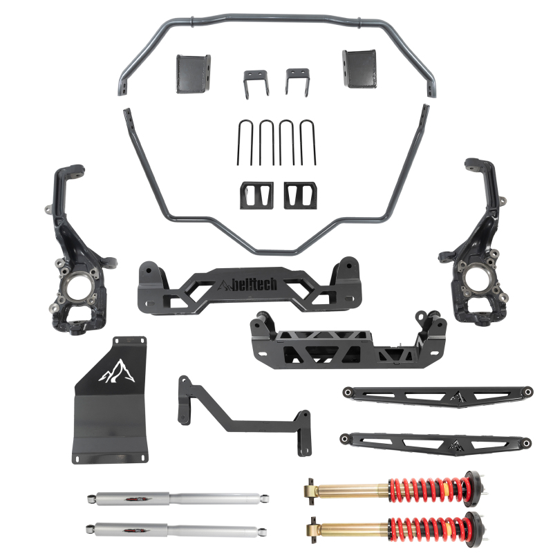 Belltech 2021+ Ford F150 4WD 5-7in Front and Rear Trail Performance Lift Kit - 152510HK