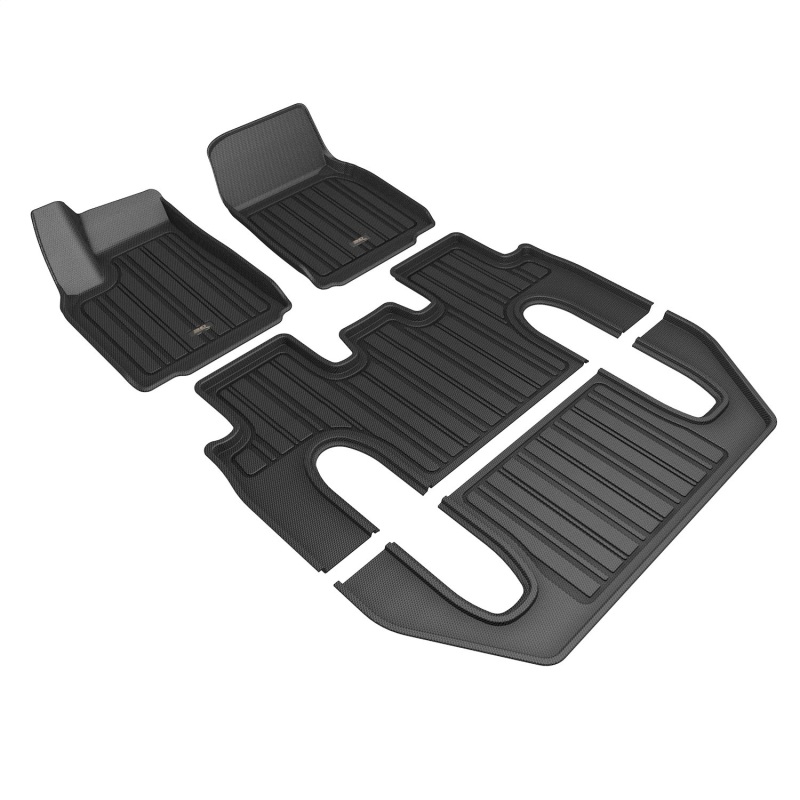 3D Maxpider 22-24 Tesla Model X 6-Seat Elitect Black R1 R2 R3 - E1TL04301809