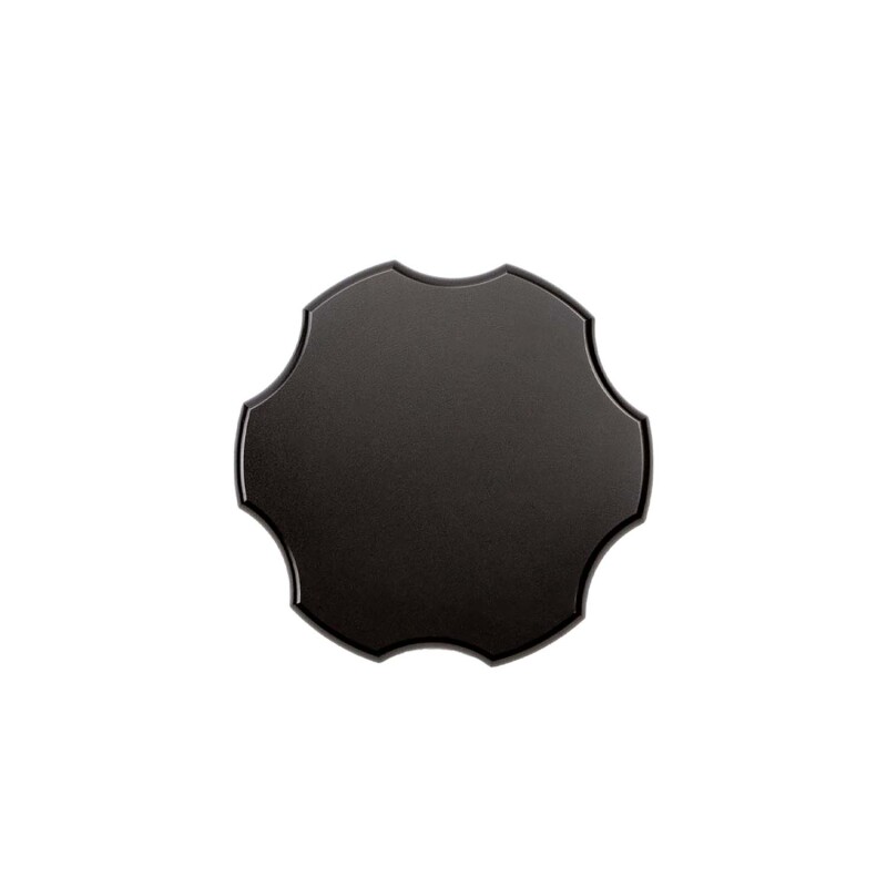 Wehrli WCFab Coolant Tank Billet Cap - Black Anodized - WCF100543