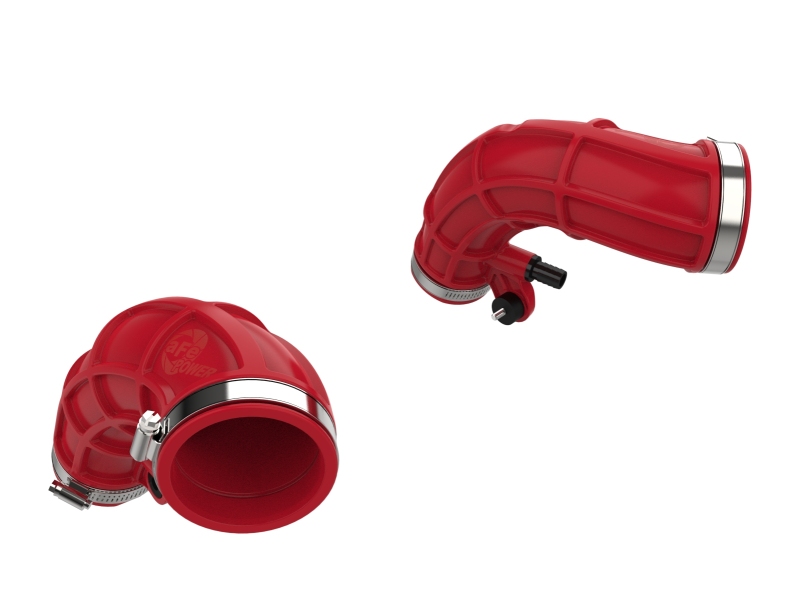 aFe Power 22-24 Toyota Land Cruiser (J300) / 22-24 Toyota Tundra V6-3.4L (tt) Red Turbo Inlet Pipes - 55-20001-R