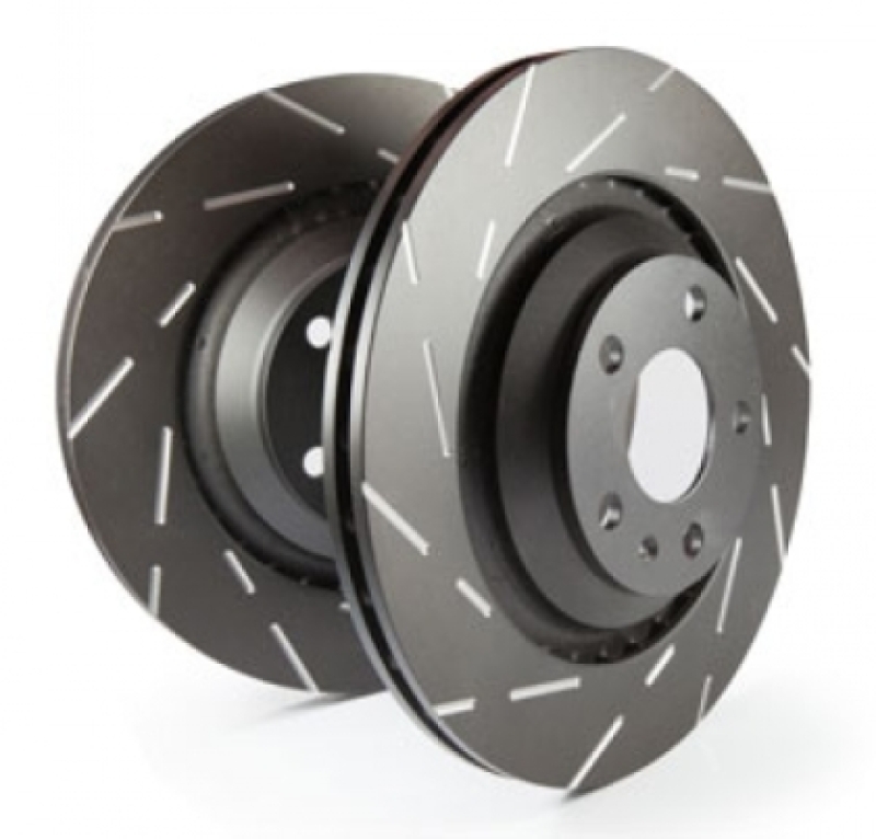 EBC 14+ Porsche Macan Front USR Slotted Rotors - USR2058