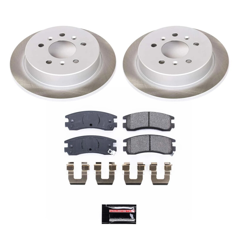 Power Stop 06-07 Chevrolet Monte Carlo Rear Semi-Coated Rotor Kit - SC1440