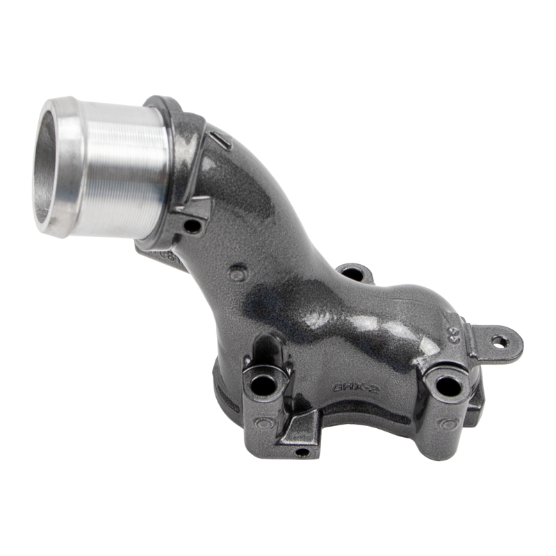 Wehrli L5P Duramax Thermostat Housing - Gun Metal - WCF100188-GM