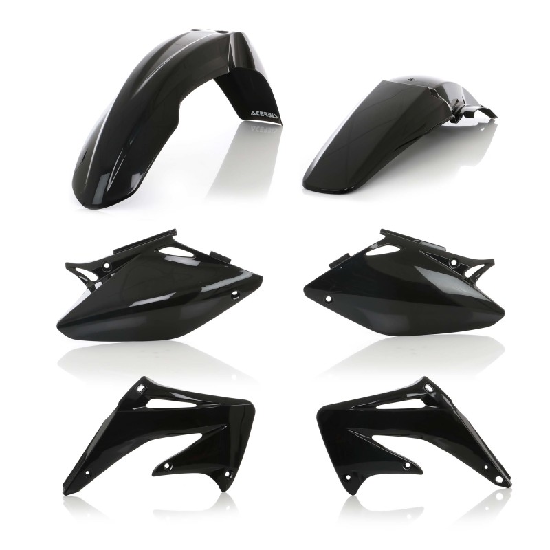 Acerbis 2004 Honda CRF450R Plastic Kit - Black - 2040980001