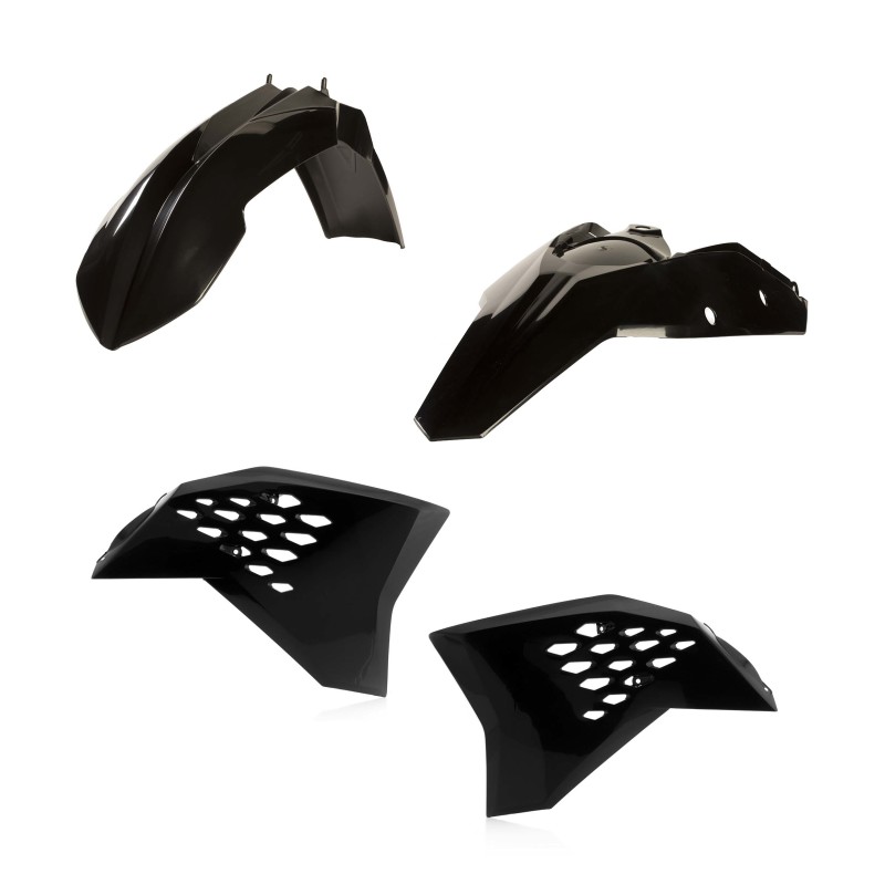 Acerbis 07-10 KTM SX/SX-F/ XC Plastic Kit - Black - 2082030001