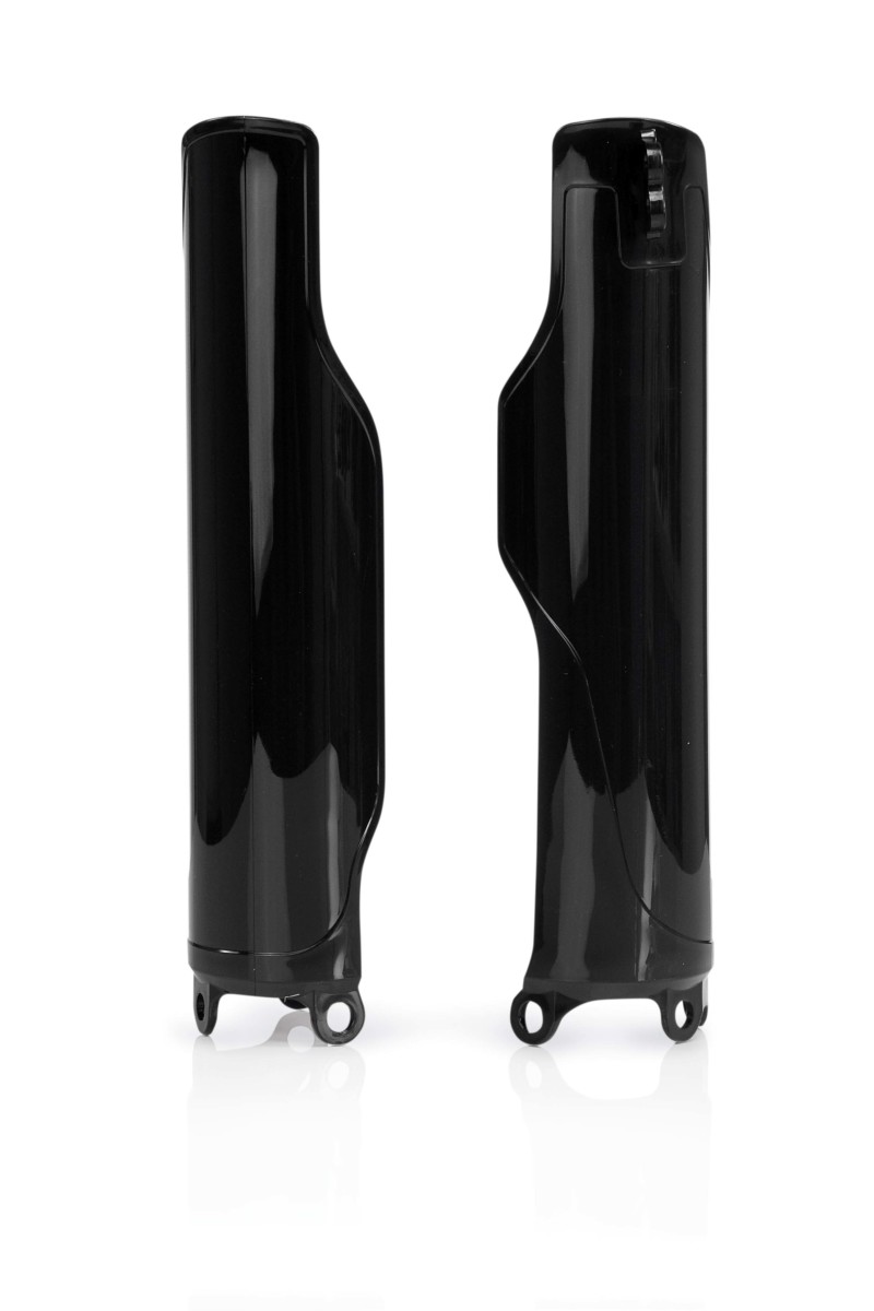Acerbis 04-07 Honda CR/ 06-17 CRF250R/ CRF450R Lower Fork Cover Set - Black - 2113710001