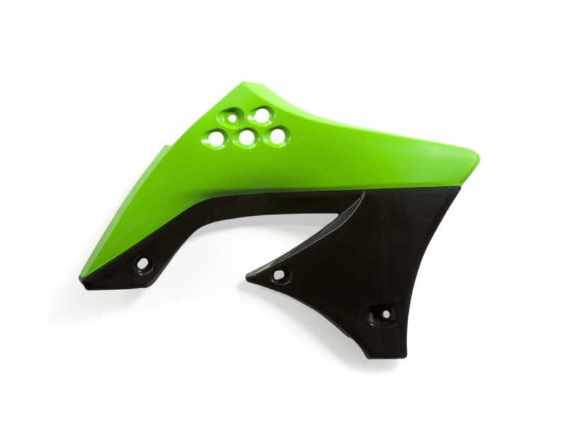 Acerbis 09-11 Kawasaki KX450F Radiator Shroud - Black - 2141711089