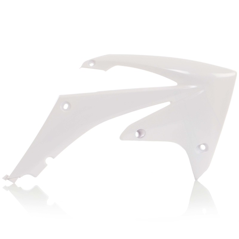 Acerbis 10-13 Honda CRF250R/ 09-12 CRF450R Radiator Shroud - White - 2141830002