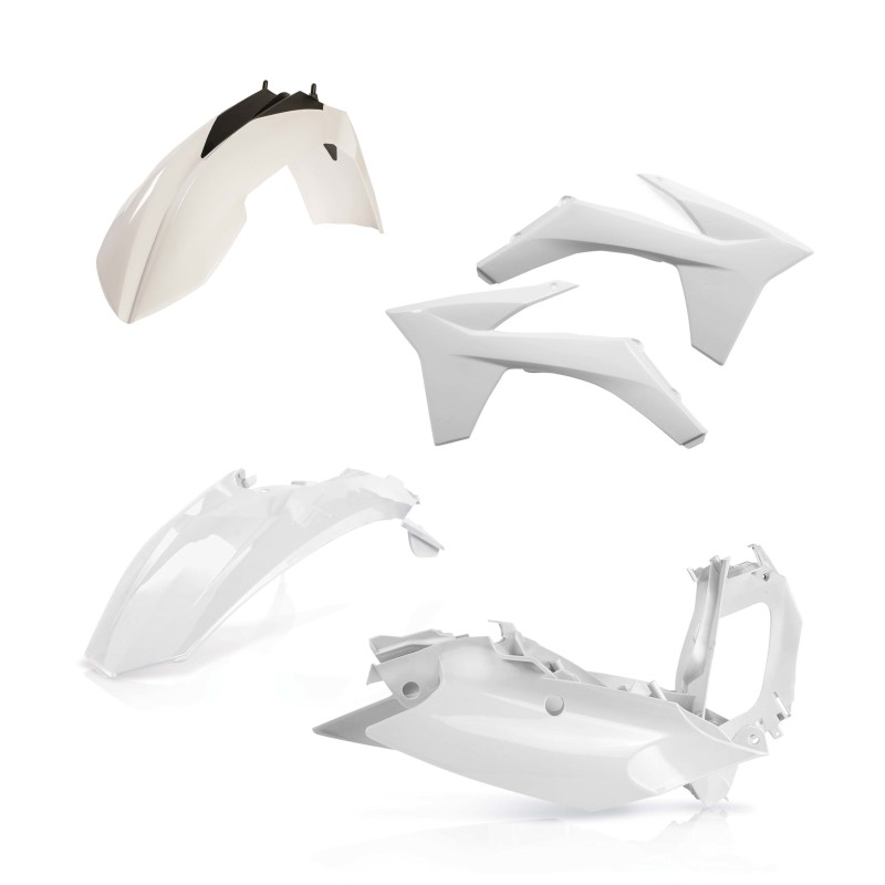 Acerbis 12-13 KTM EXC/EXC-F/XCF-W/XC-W Plastic Kit - White - 2250390002