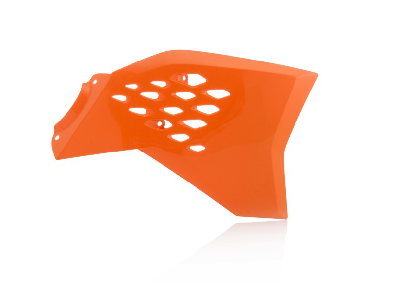 Acerbis 09-15 KTM SX65 Radiator Shroud - Orange - 2252990237