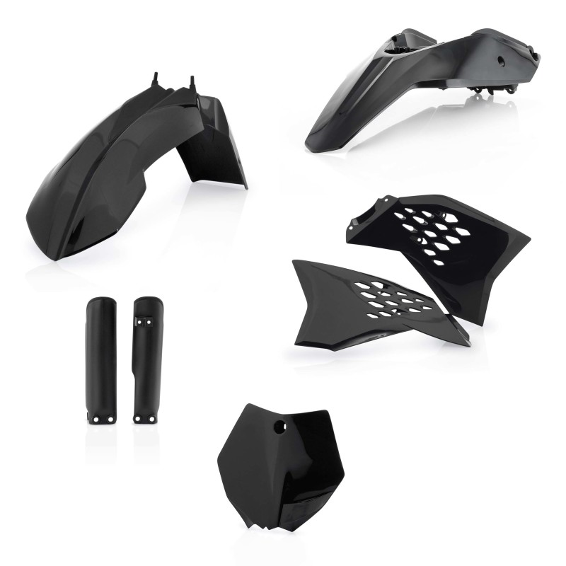 Acerbis 09-11 KTM SX65 Full Plastic Kit - Black - 2253040001