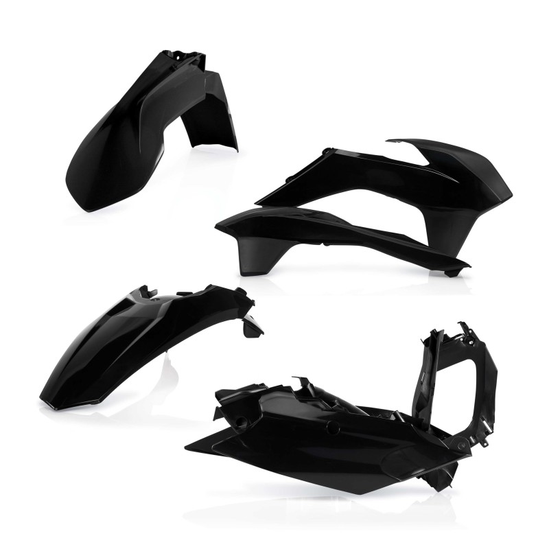 Acerbis 13-15 KTM SX125/150/SX-F/XC-F/ 13-16 SX250/XC Plastic Kit - Black - 2314310001