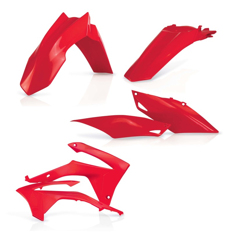 Acerbis 14-17 Honda CRF250R/13-16 CRF450R Plastic Kit - Red - 2314400227